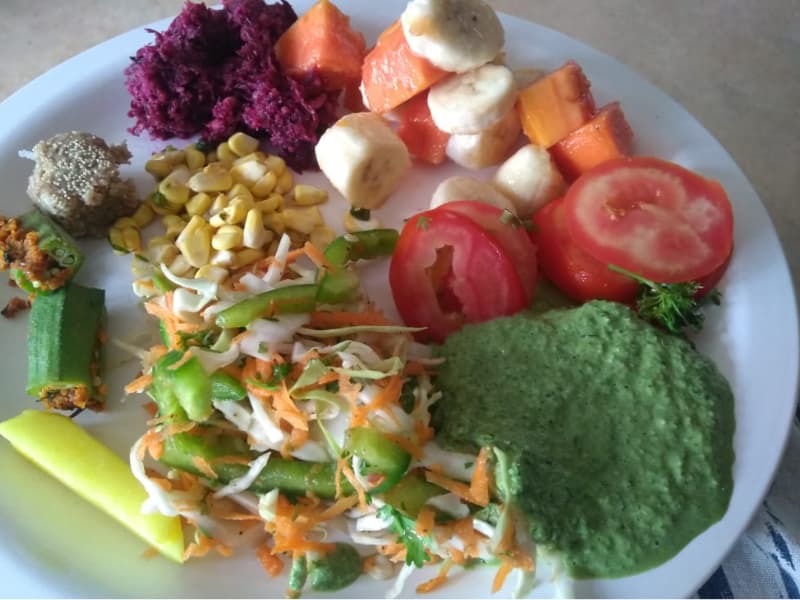 Healthy NDS meal plate